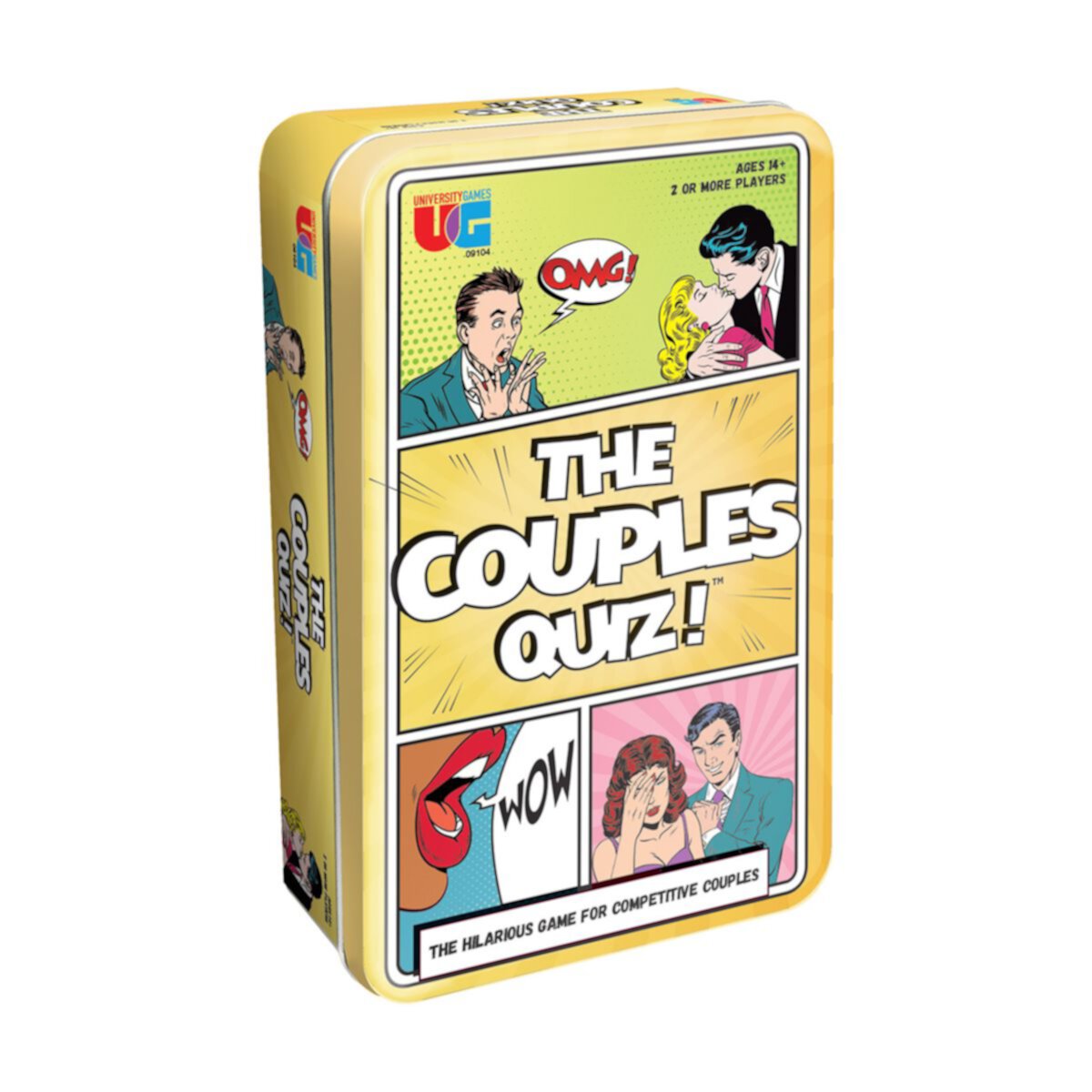 University Games The Couples Quiz! Tin Game University Games