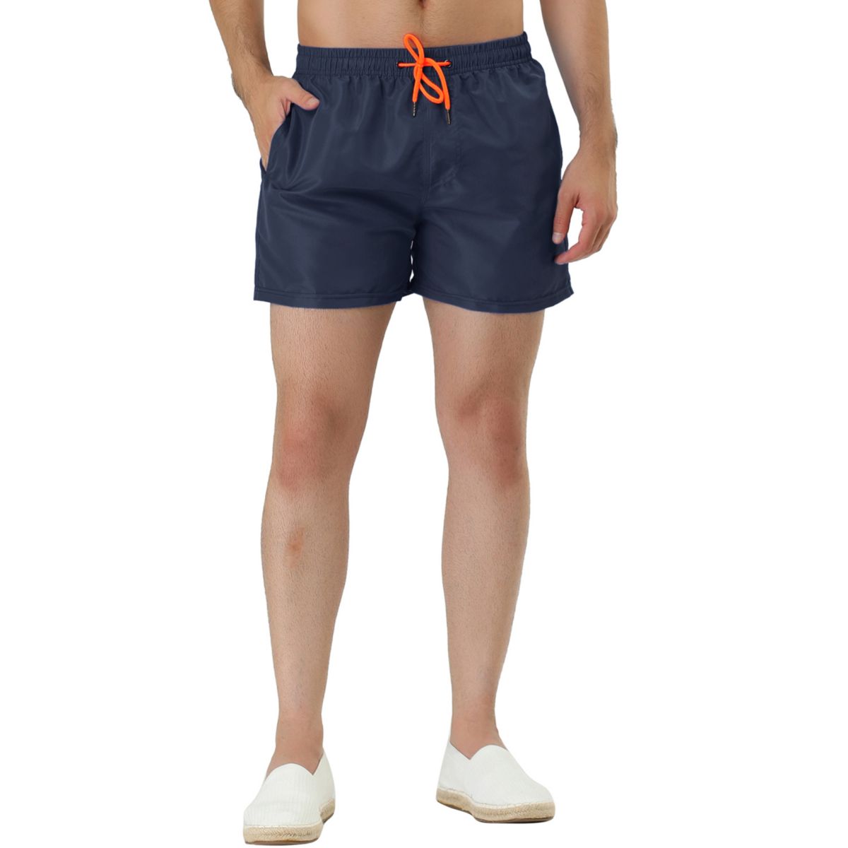 Men's Summer Elastic Waistband Mesh Lining Beach Boardshorts Lars Amadeus