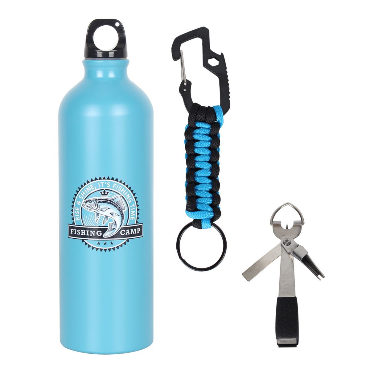 Бутылка для воды Adventure и набор инструментов для рыбалки Adventure