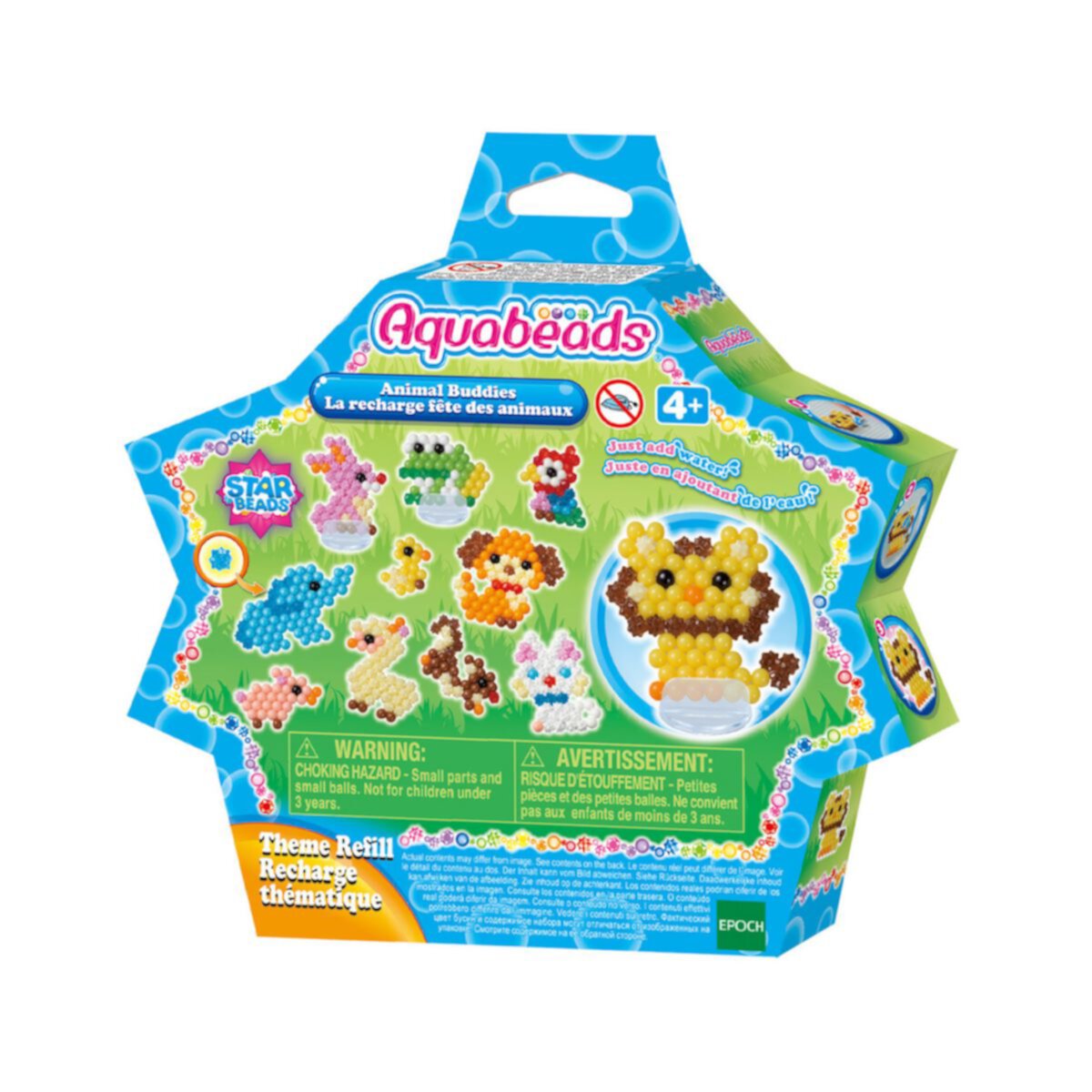 Aquabeads Arts & Crafts Animal Buddies Theme Refill Aquabeads