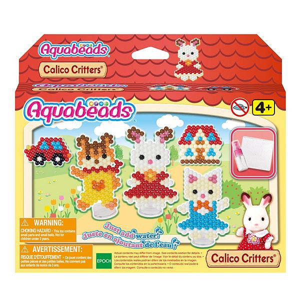 Aquabeads Calico Critters Character Set Complete Arts & Crafts Bead Kit Aquabeads