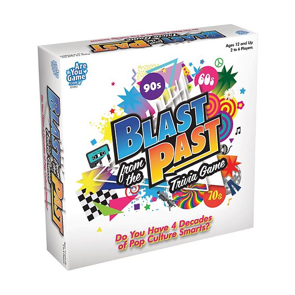 Игровой набор Areyougame Blast from the Past Trivia Game Areyougame