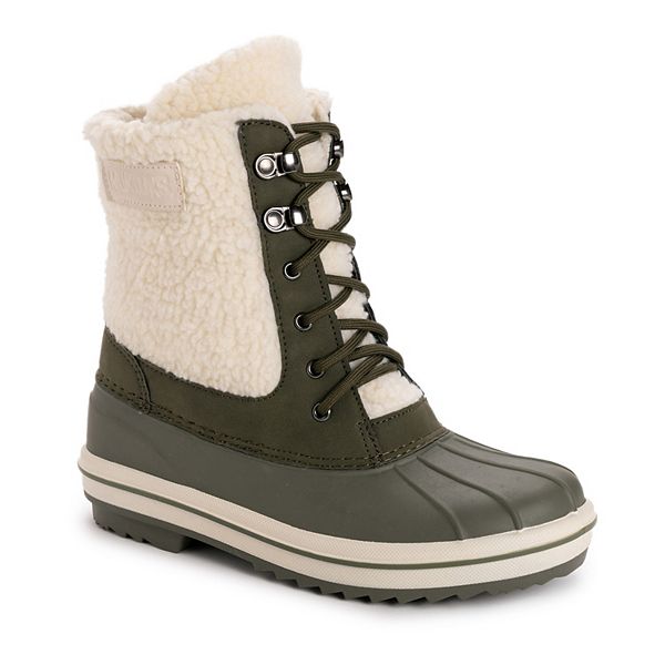 Женские водоотталкивающие ботинки MUK LUKS Kinsley Kendall с искусственным мехом Muk Luks