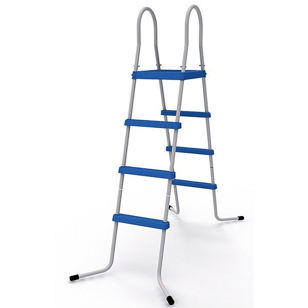 JLeisure 29R146 48&#34; 3 Step Platform Outdoor Above Ground Swimming Pool Ladder JLeisure