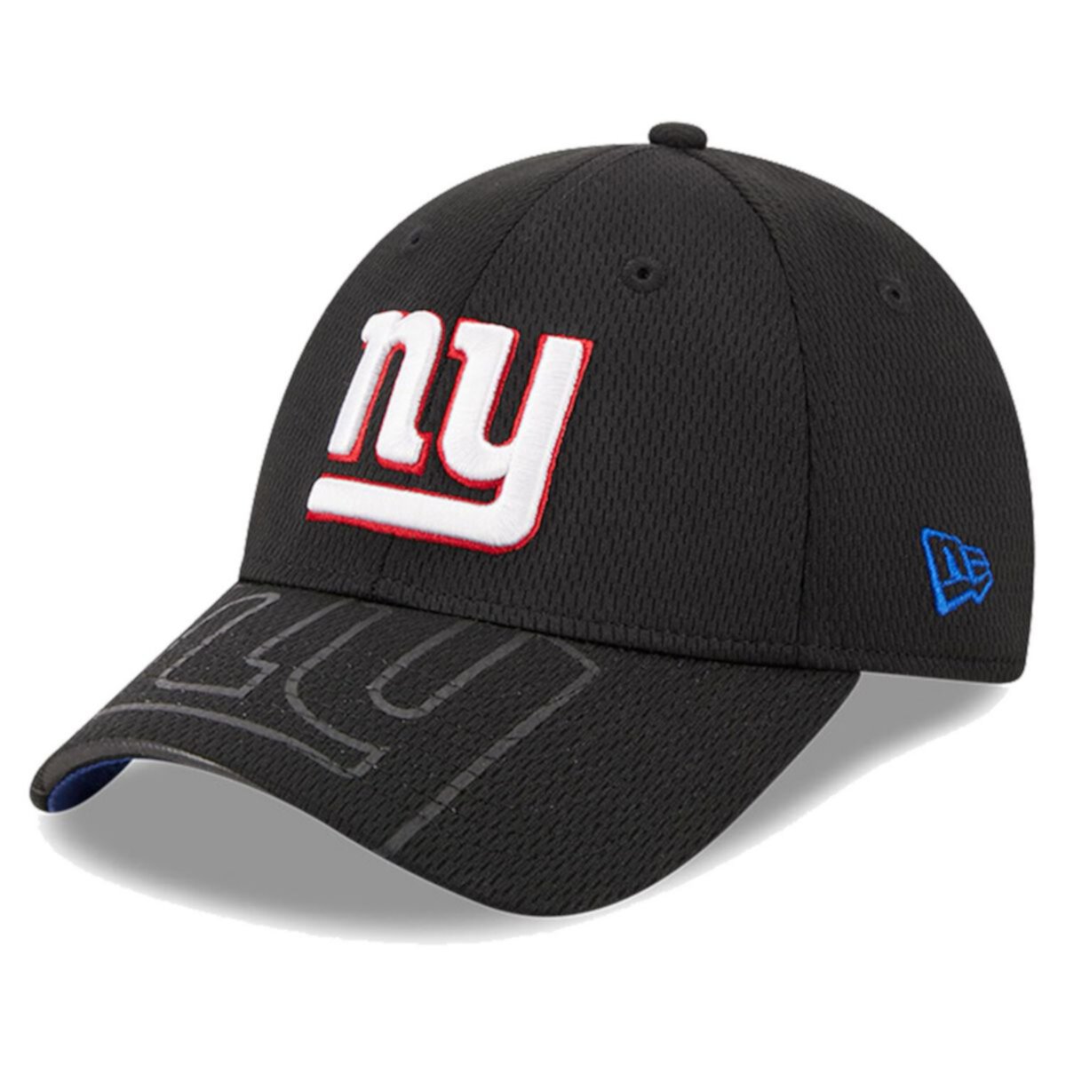 Черная регулируемая кепка с козырьком 9FORTY для мужчин с логотипом New York Giants New Era x Staple