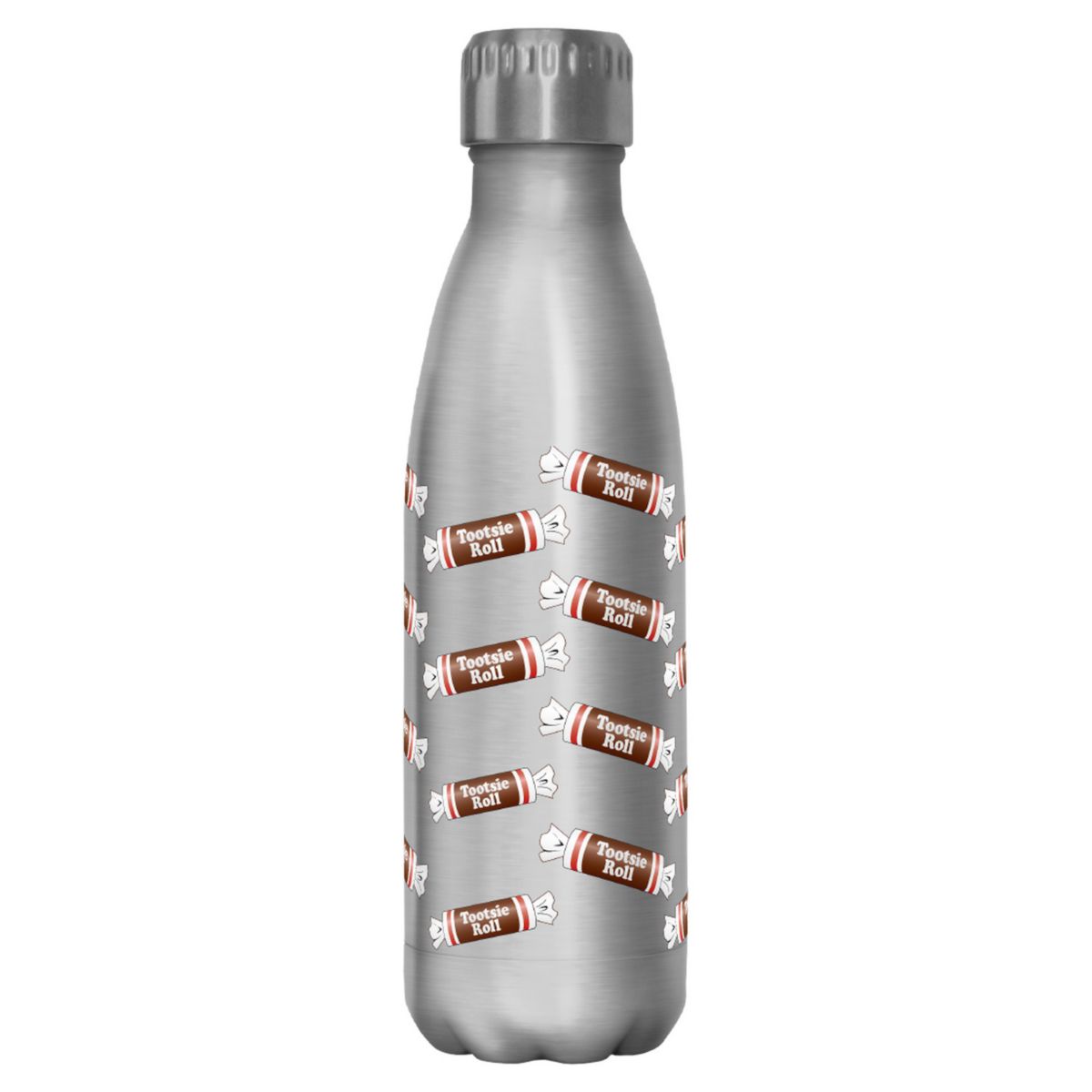 Tootsie Roll Toss Pattern 17-oz. Stainless Steel Water Bottle Licensed Character