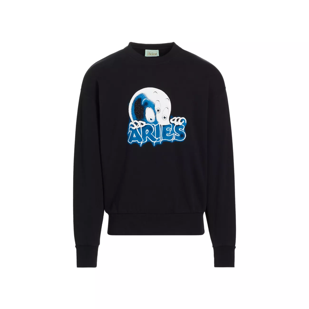 Хлопковый свитер с логотипом Kasper Aries