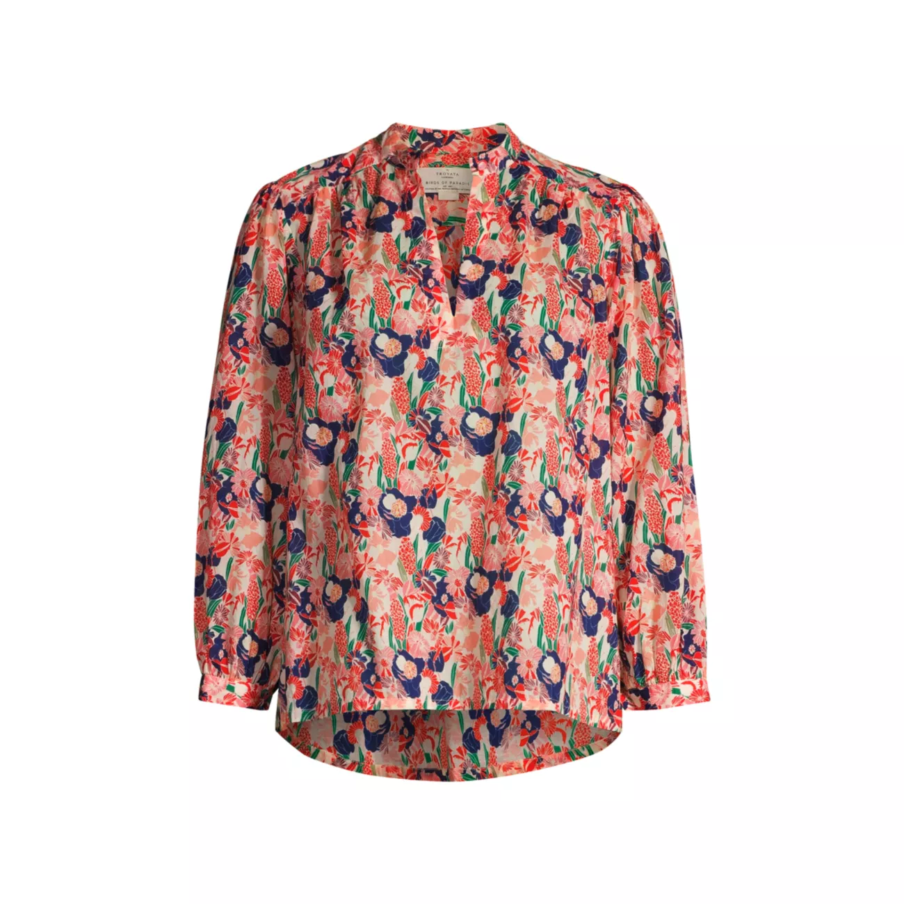 Хлопковая блузка Bailey с цветочным принтом Birds of Paradis