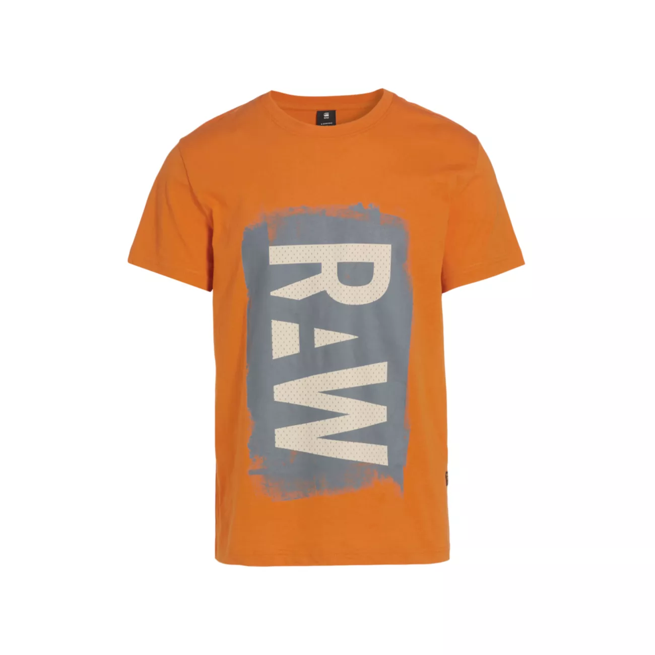 Футболка с нарисованным логотипом Raw G-STAR RAW