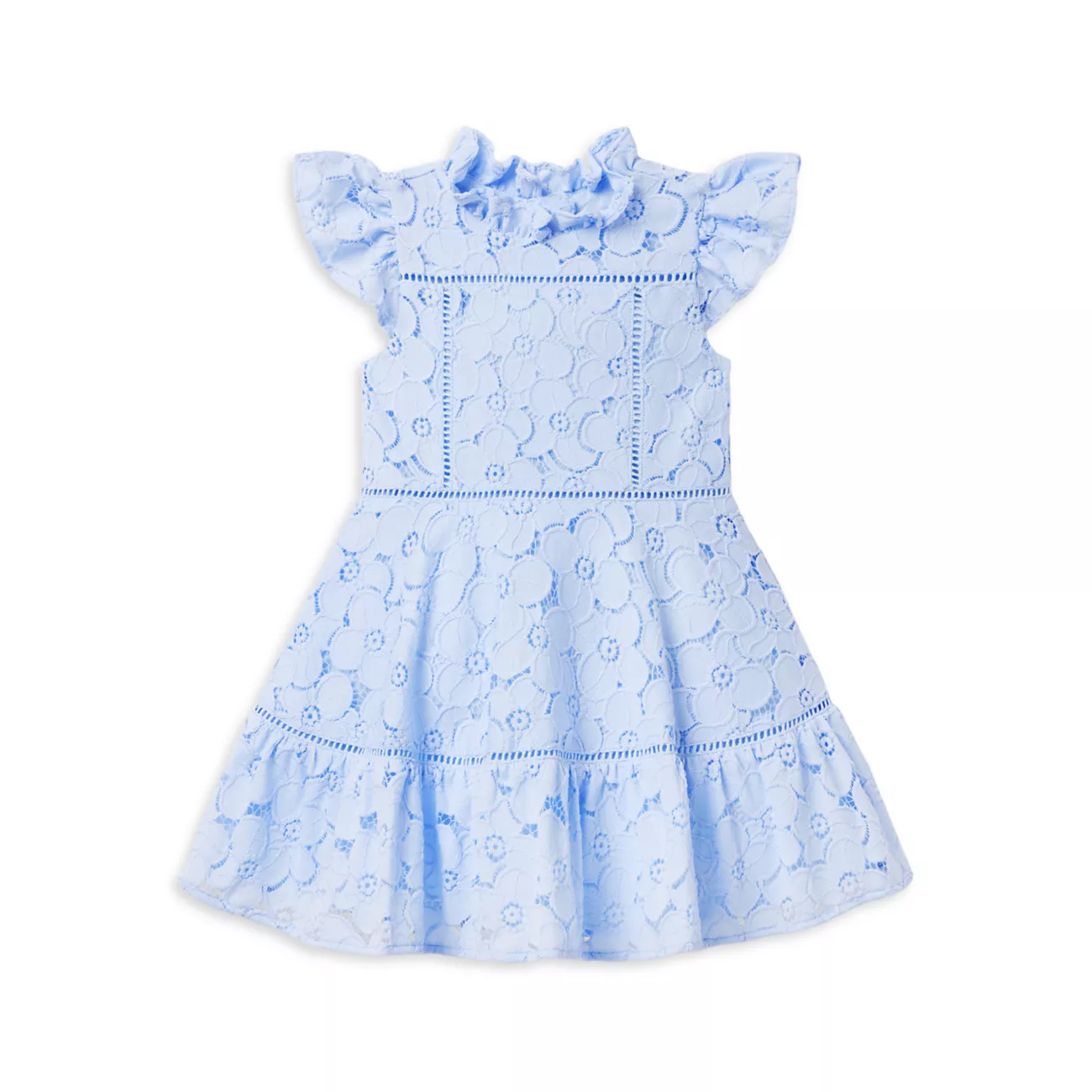 Little Girl's &amp; Girl's Floral Lace Ruffle Dress Janie and Jack