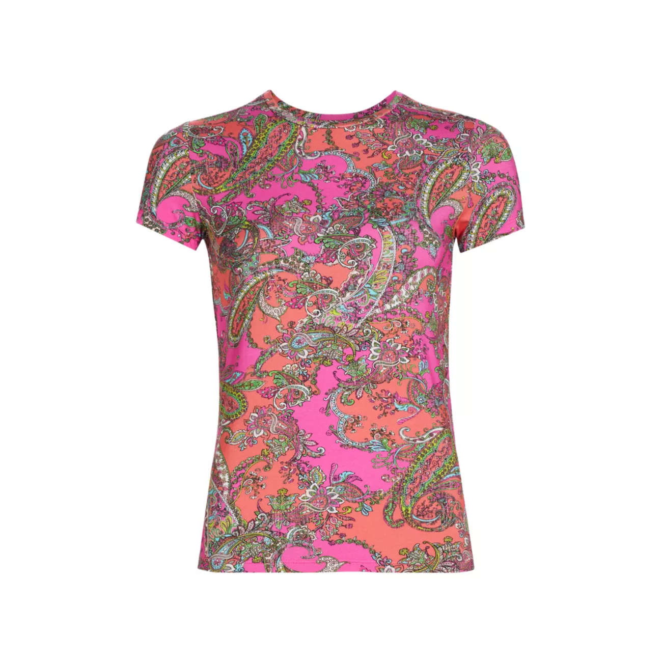 Ressi Paisley Stretch Top L'AGENCE