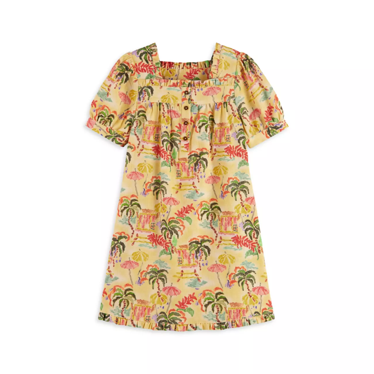 Тропическое платье для маленьких девочек и девочек Scotch & Soda
