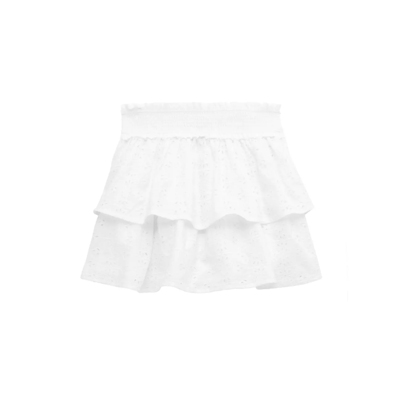 Маленькая девочка и усилитель; Хлопковая юбка с люверсами для девочек Vineyard Vines