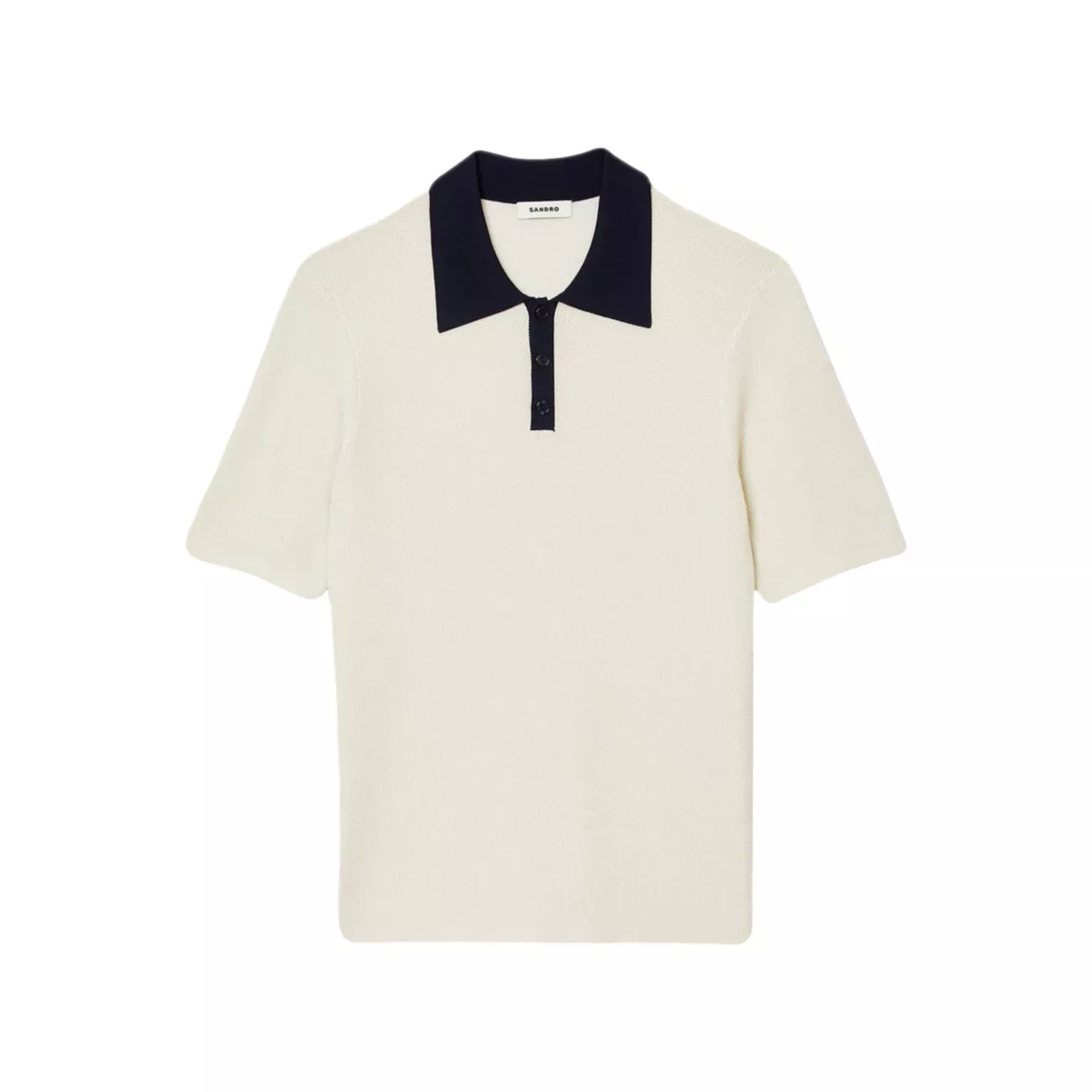 Two-Tone Polo Shirt Sandro