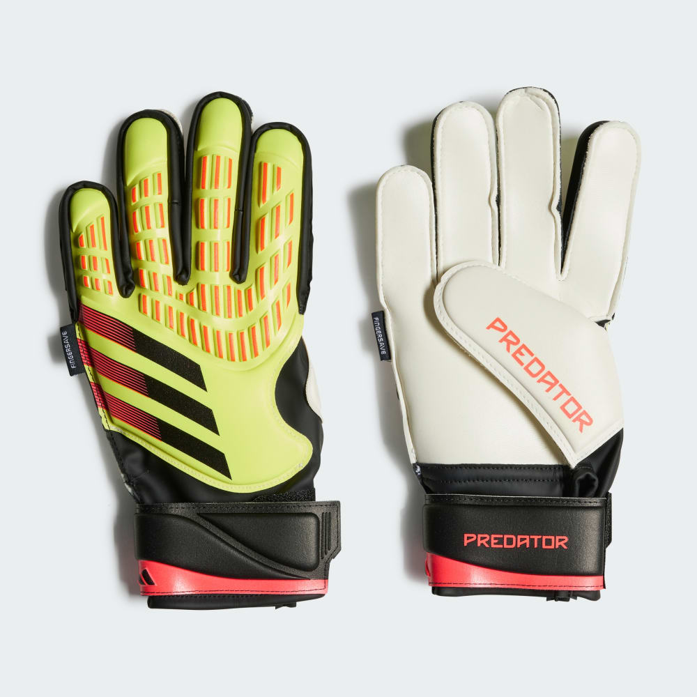 Детские вратарские перчатки Predator Match с защитой от пальцев Adidas performance