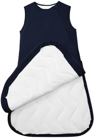 Стеганый сверхмягкий спальный мешок, теплый детский спальный мешок из бамбуковой вискозы премиум-класса 2,5 TOG, толстое детское носимое одеяло PurComfy