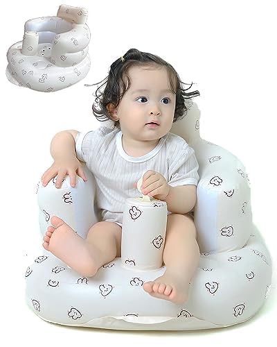 Детское надувное сиденье, встроенный воздушный насос, детское кресло для сидения от 3 до 36 месяцев, кресло для малышей в подарок для младенцев OBBOLO