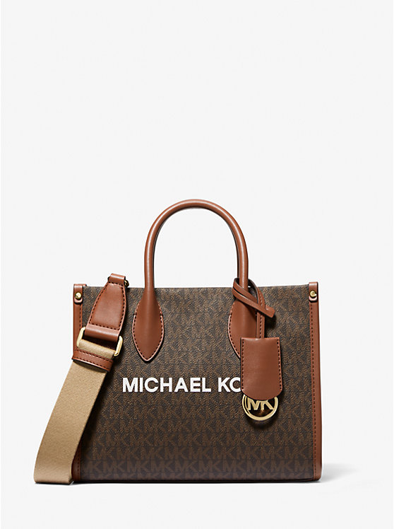 Маленькая сумка через плечо Mirella с фирменным логотипом Michael Kors