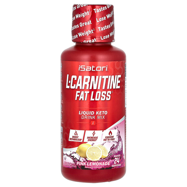 L-Carnitine, Розовый Лимонад - 360 мл - Isatori Isatori