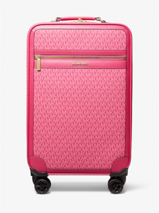 Маленький чемодан с фирменным логотипом Jet Set Travel Michael Kors