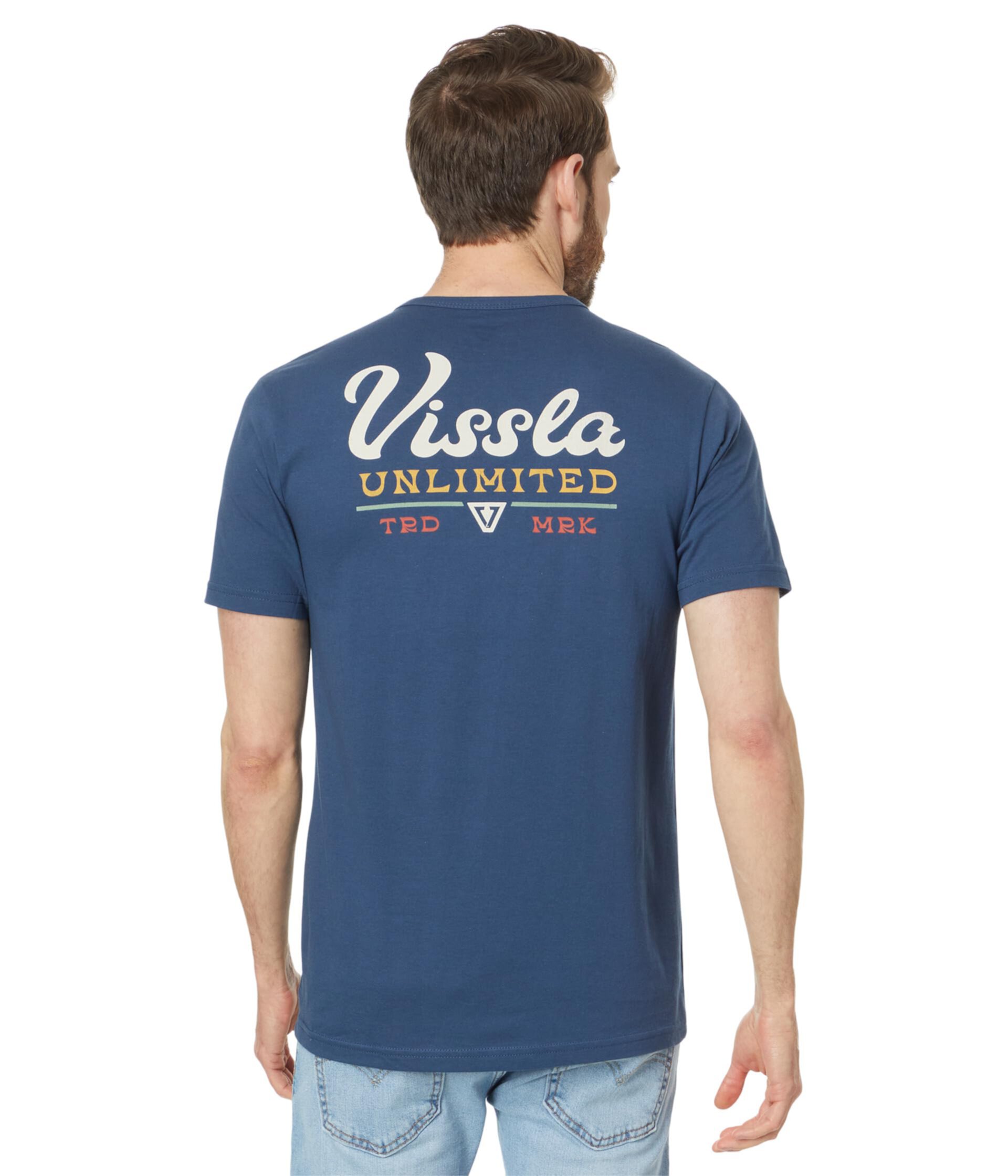 Мужская Футболка VISSLA Craftsmen Organic Short Sleeve Tee VISSLA