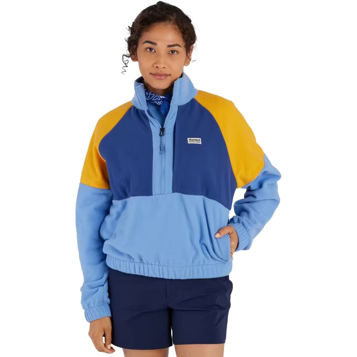 Женская Флисовая кофта Marmot Retro Rocklin 1/2-Zip Marmot