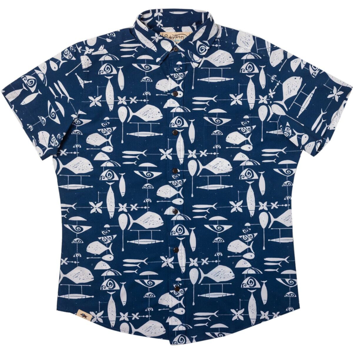 Рубашка Kiholo Bay Aloha из переработанного сырья Western Aloha