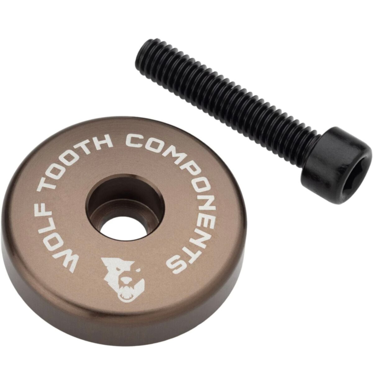 Аксессуар для велосипеда Wolf Tooth Components Stem Cap с проставкой - Ограниченное издание Wolf Tooth Components