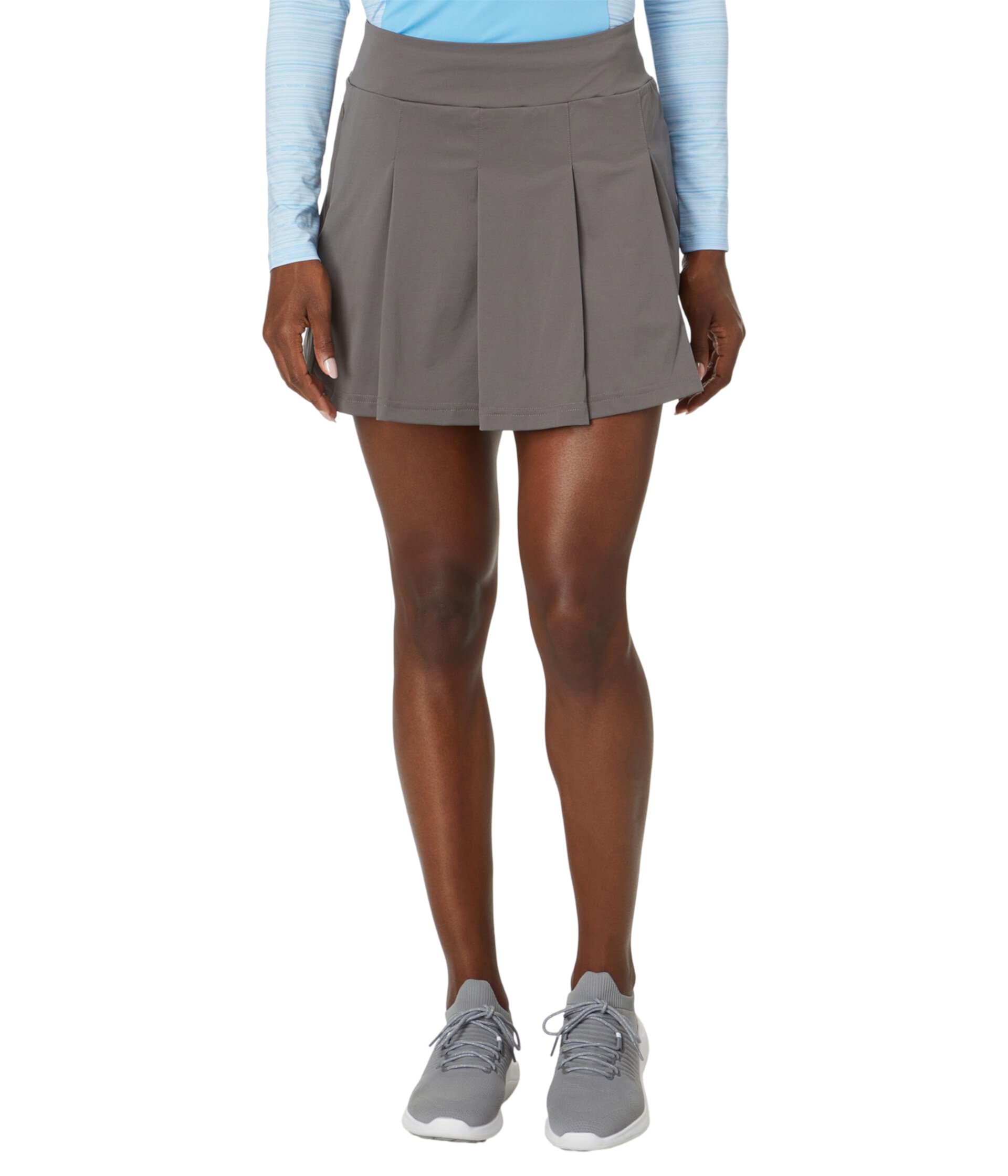 Ultimate365 Плиссированная юбка длиной 15 дюймов Adidas