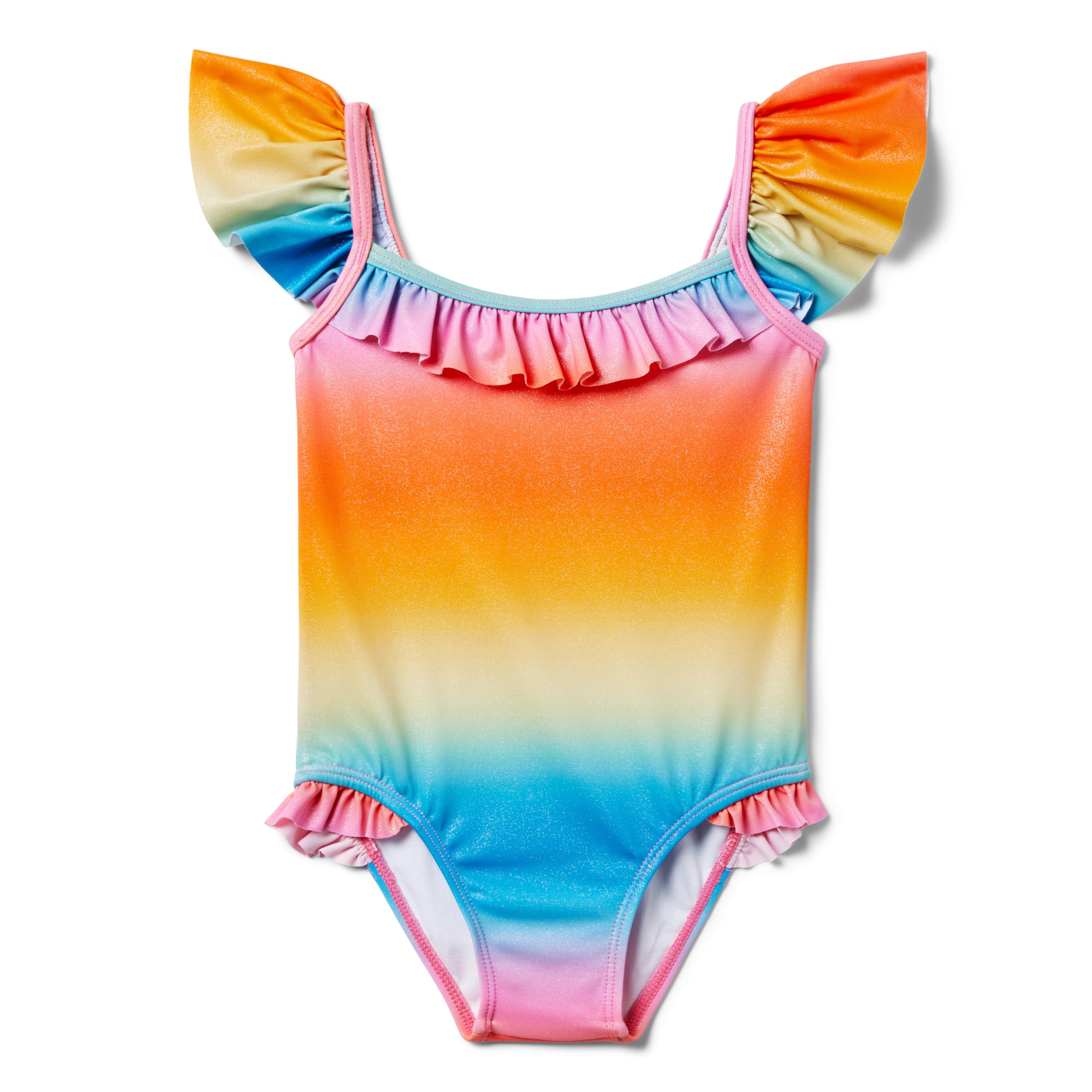 Купальник Janie and Jack Для девочек Ombre Floral Onepiece Swim Janie and Jack