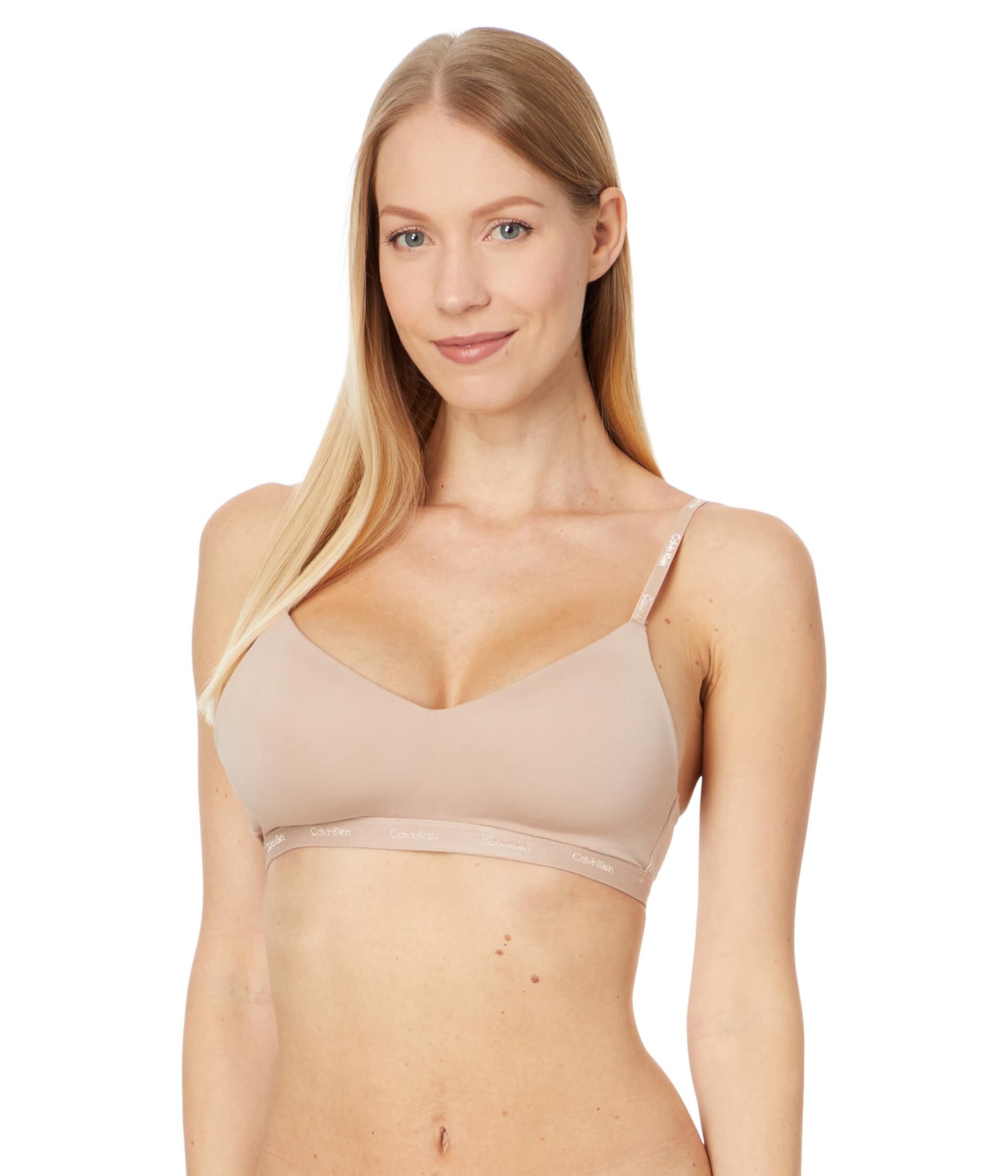 Form To Body Lightly Lined Bralette Calvin Klein