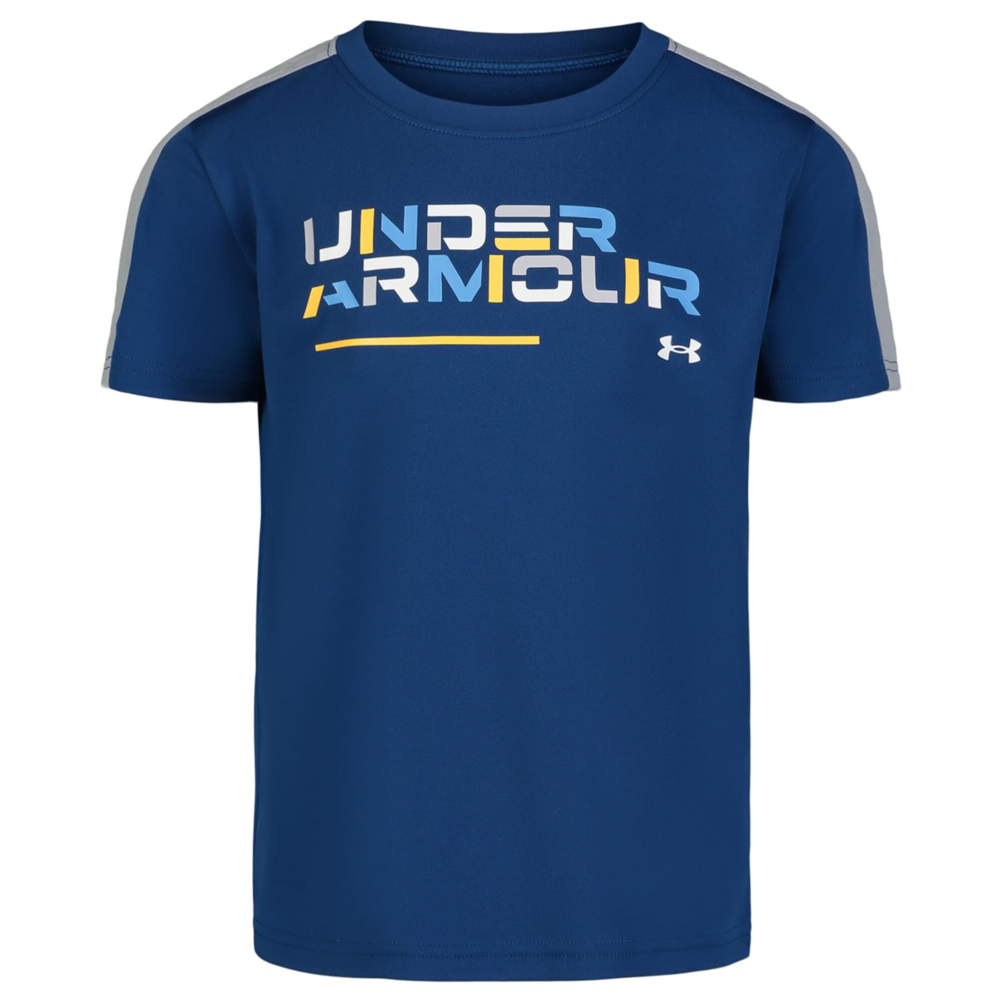 Футболка с коротким рукавом Retro Wordmark для детей от Under Armour Kids из быстросохнущего материала Under Armour Kids