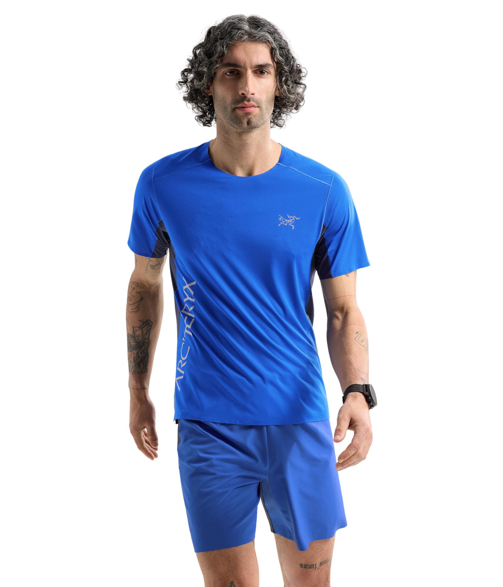 Мужская Спортивная Одежда Arc'teryx Norvan Downword Logo Short Sleeve Arc'teryx