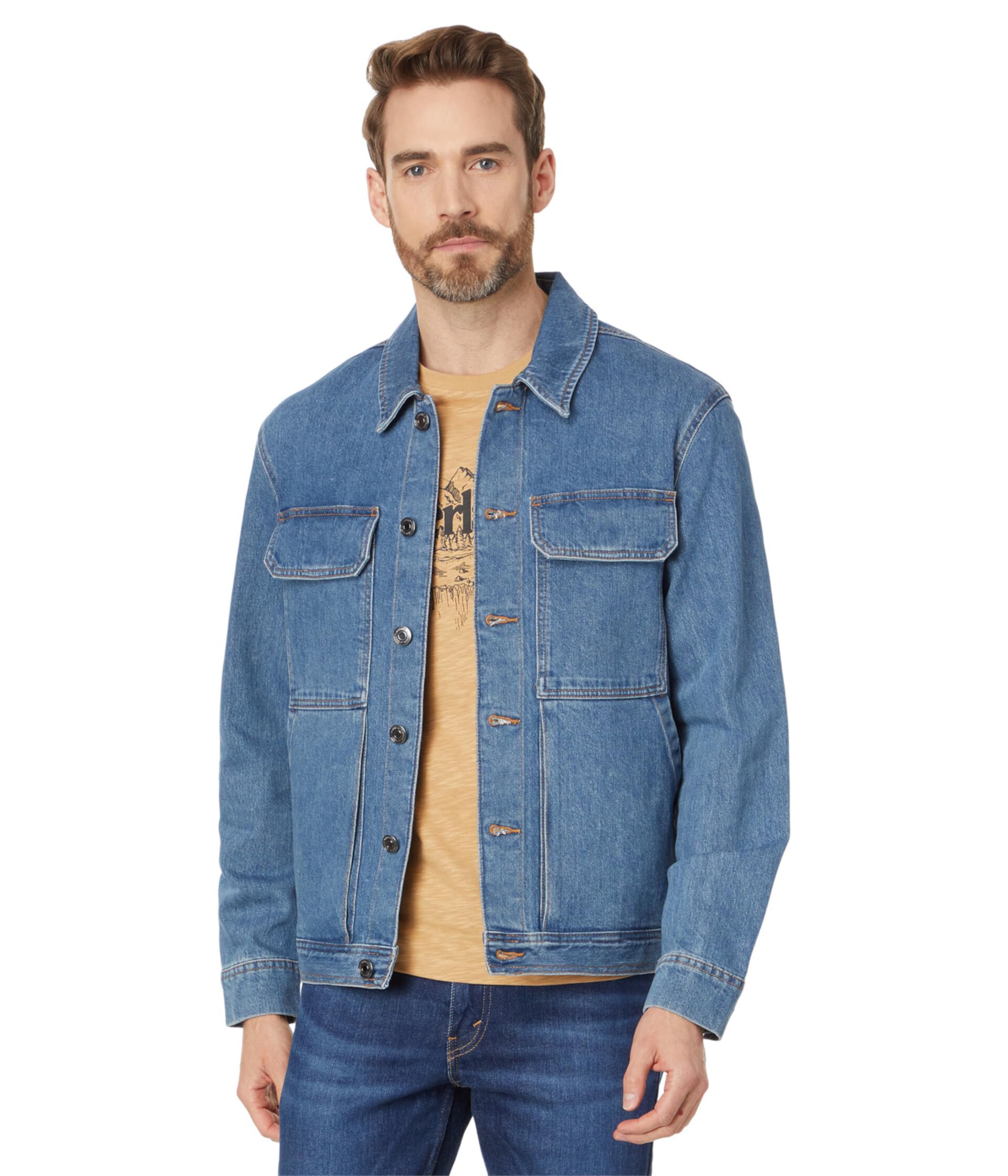 Refibra Denim Trucker Jacket Timberland