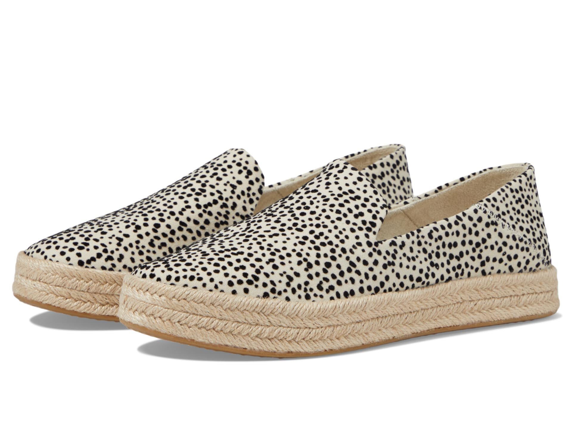 Слипоны TOMS Carolina с верхом из замши, экологичными стельками OrthoLite и высотой платформы 3 см Toms