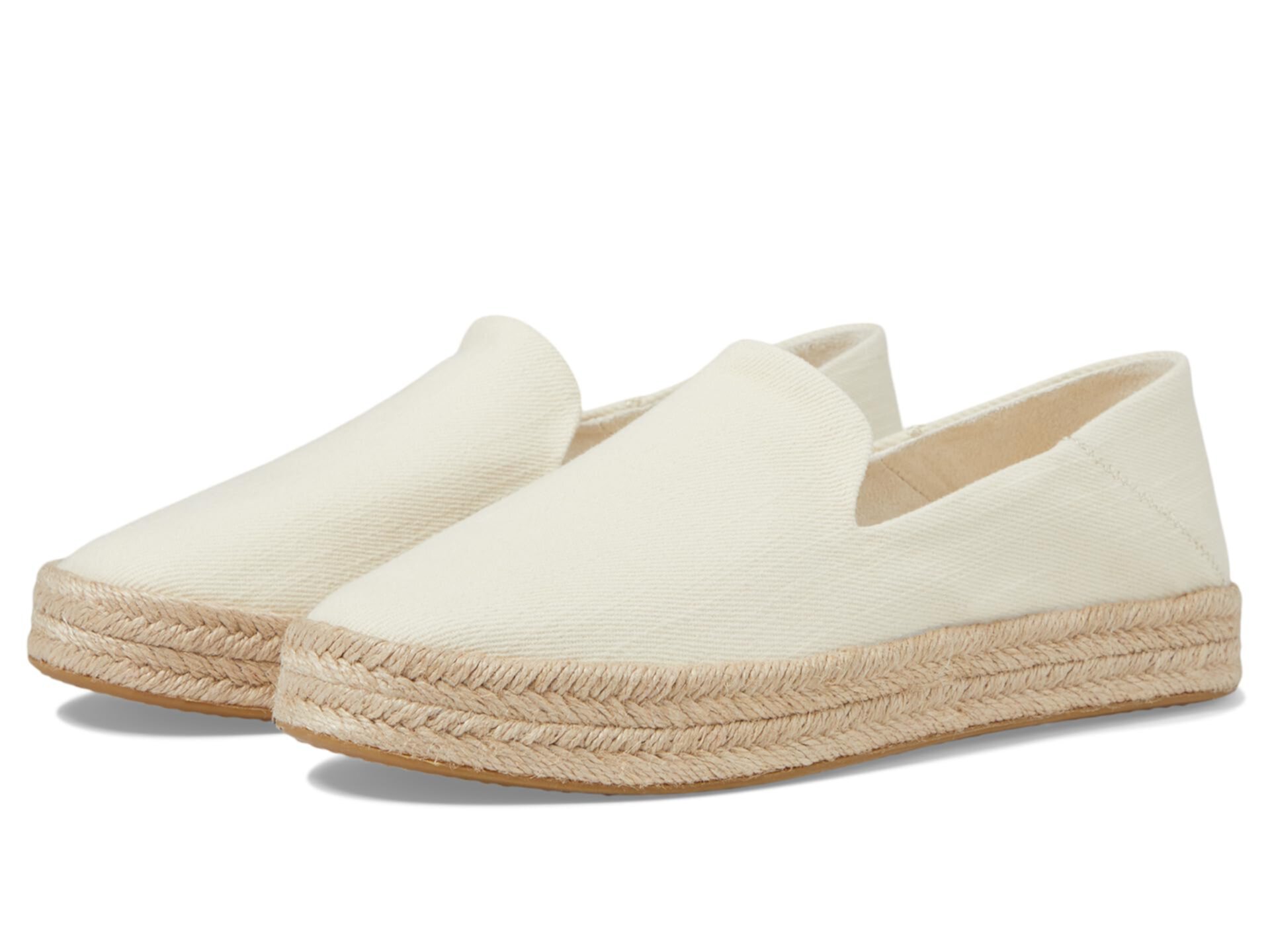 Слипоны TOMS Carolina с верхом из замши, экологичными стельками OrthoLite и платформой высотой 3 см Toms