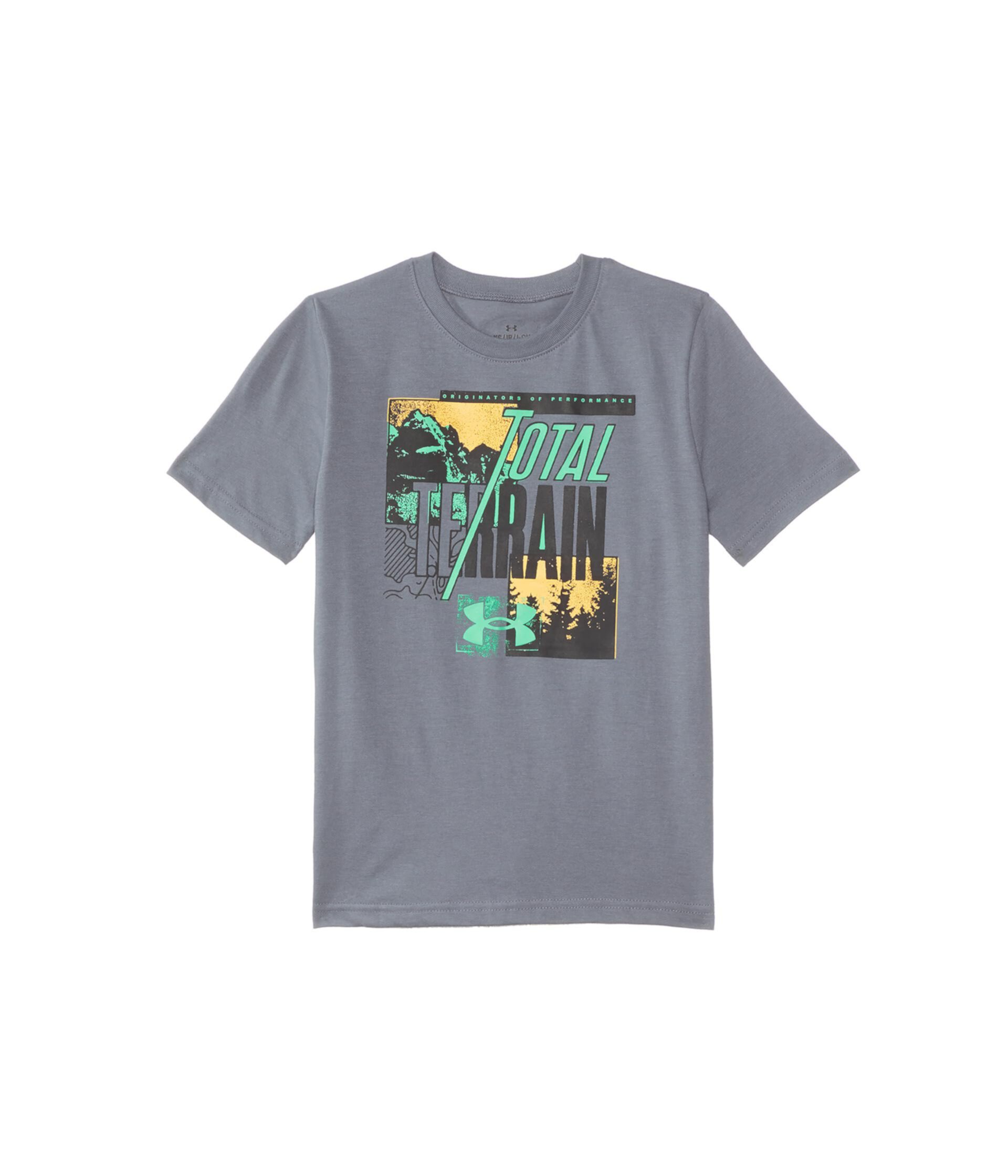 Total Terrain Tee (Big Kid) Under Armour Kids