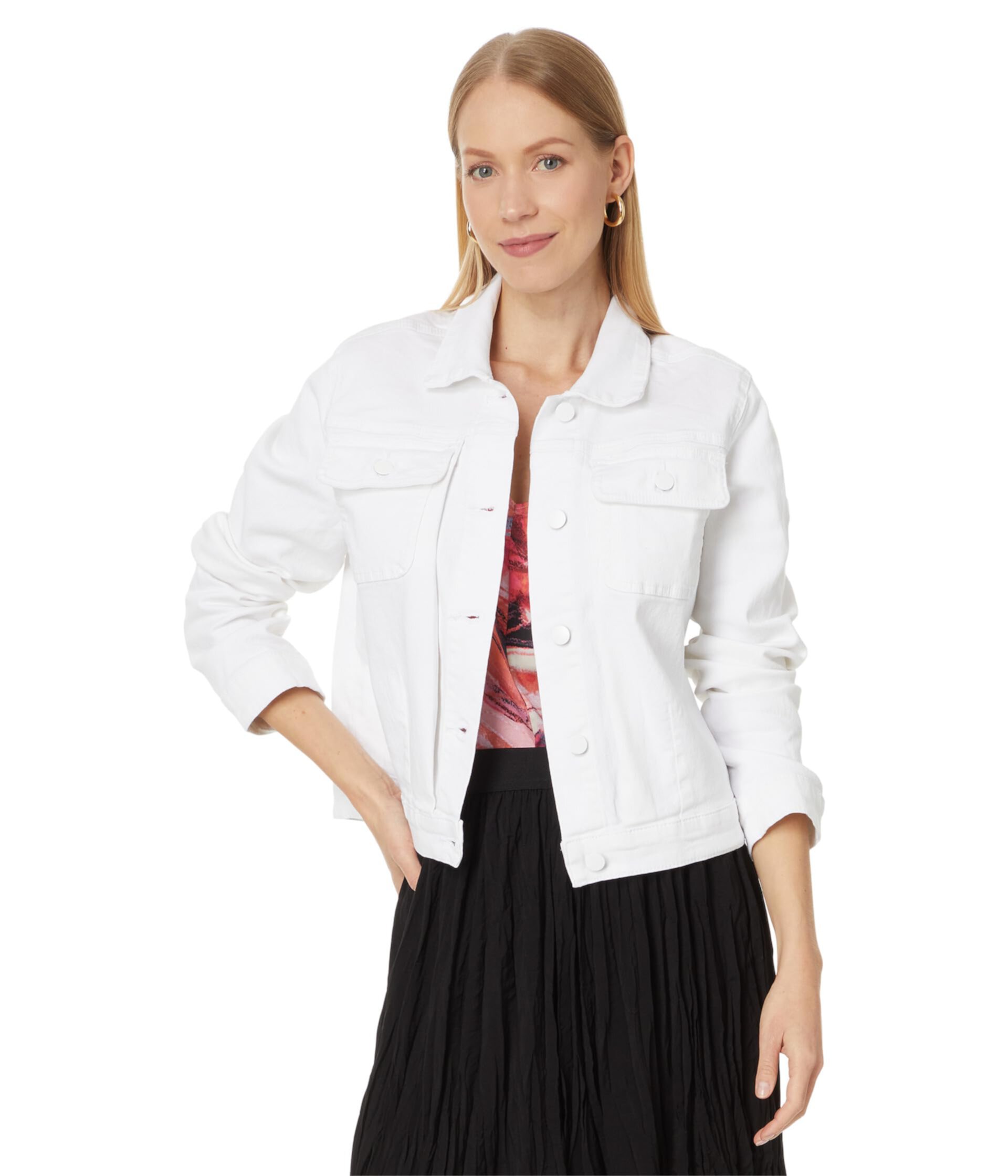 Женская Повседневная куртка KUT from the Kloth Ada Crop Jacket Frt Pleat-Slv Bck Pieces KUT from the Kloth