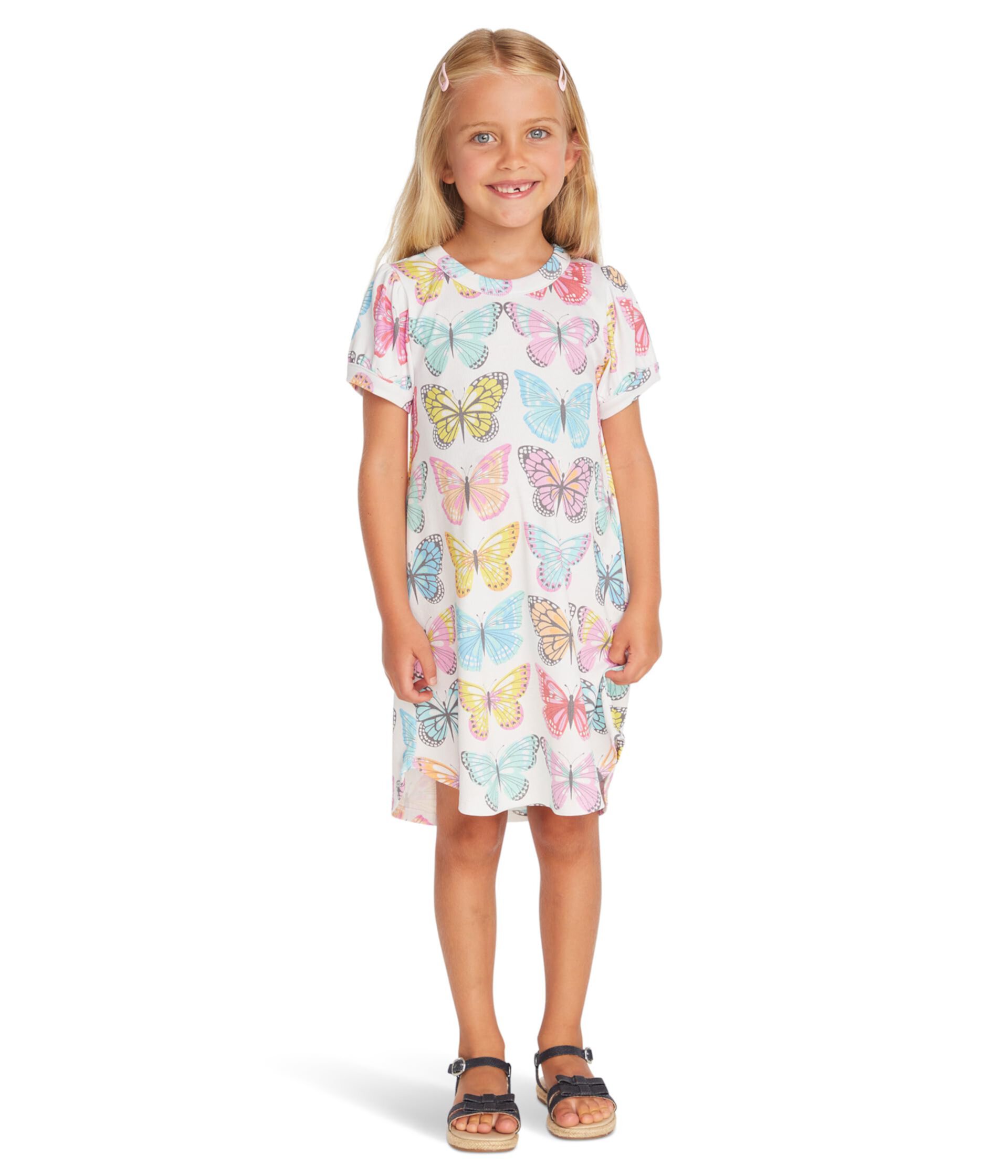 Платье с пышными рукавами-бабочками (для больших детей) Chaser