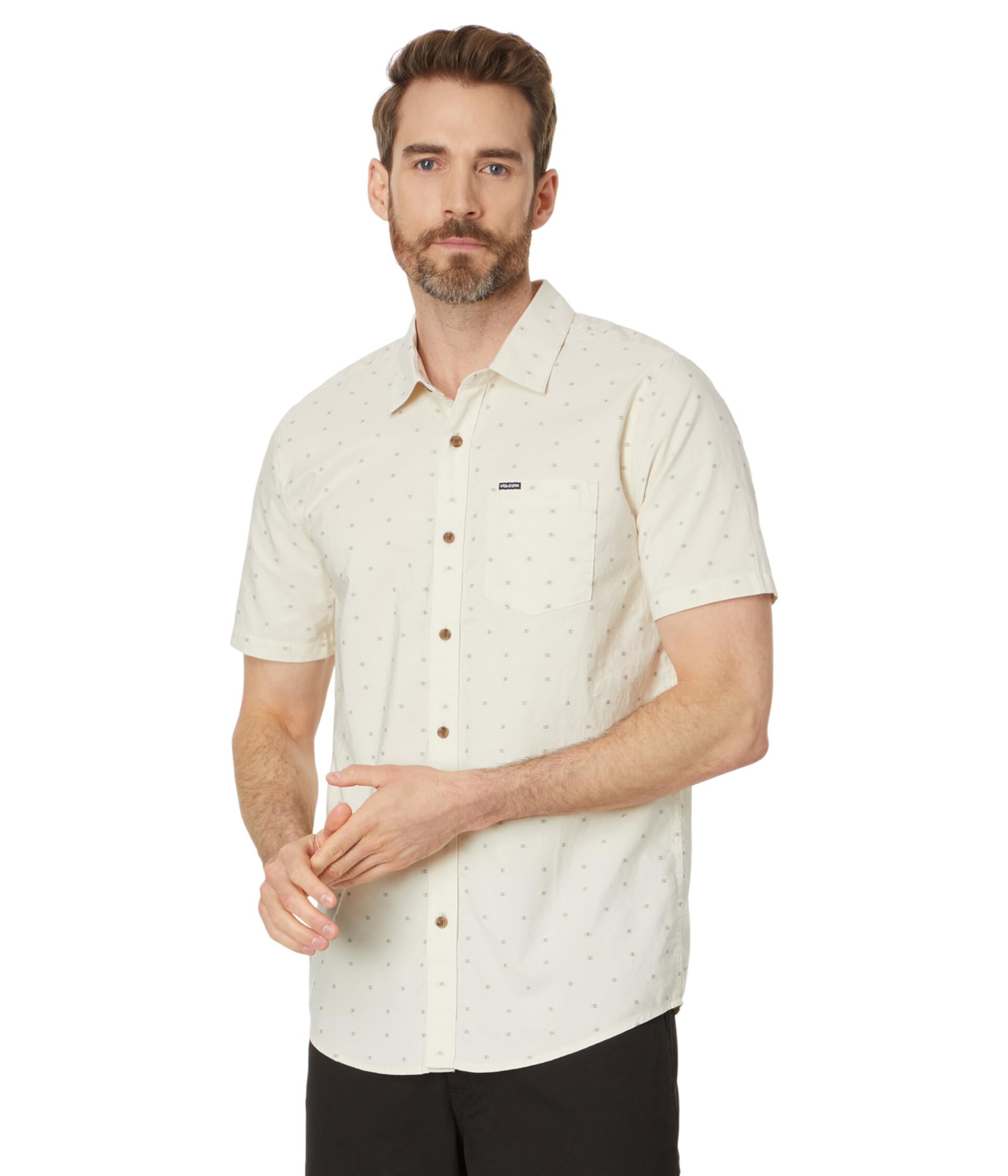 Crownstone Short Sleeve Woven Volcom