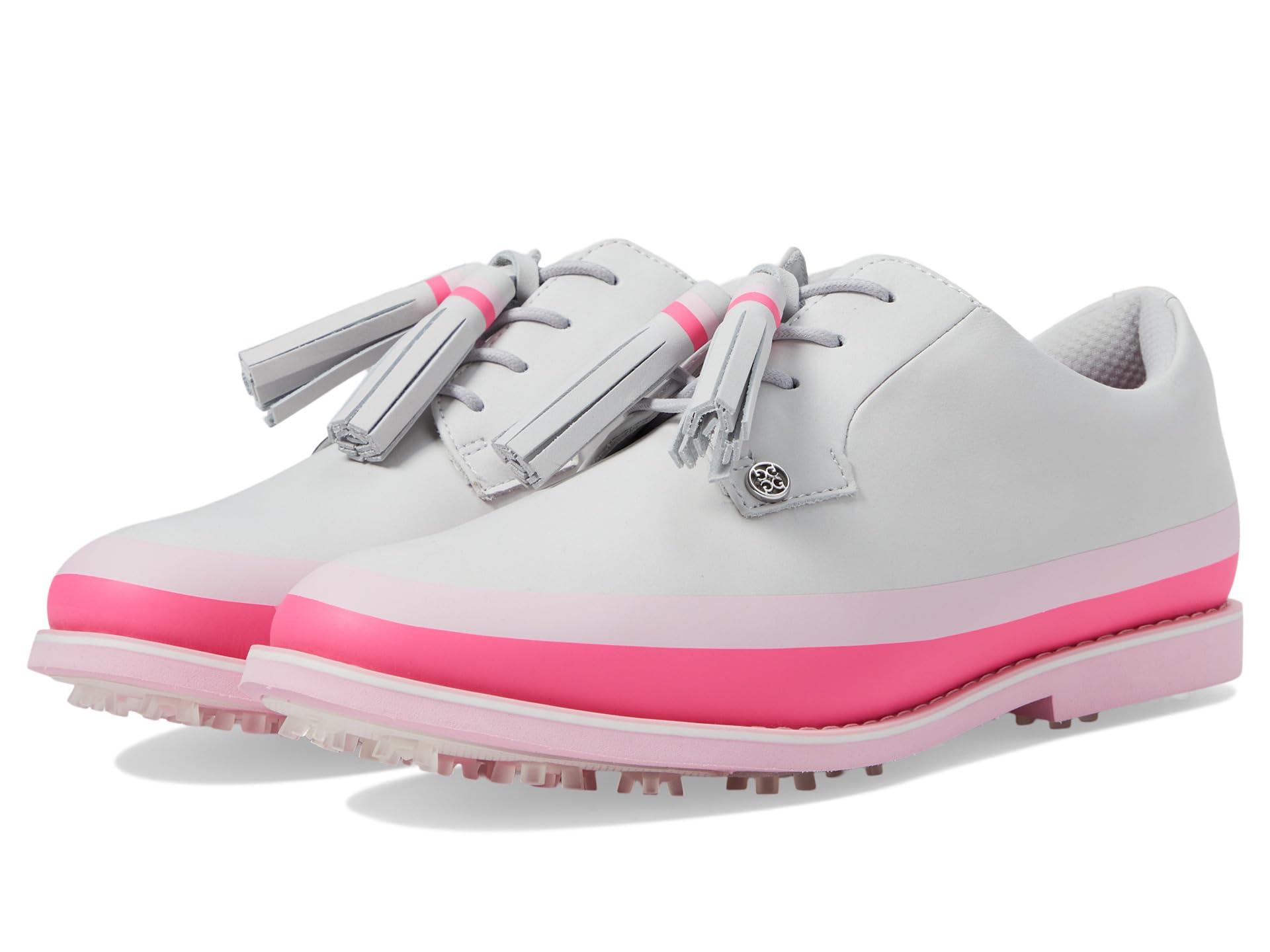 Женские туфли для гольфа в стиле смокинга с кисточками Gallivanter из галечной кожи GFORE