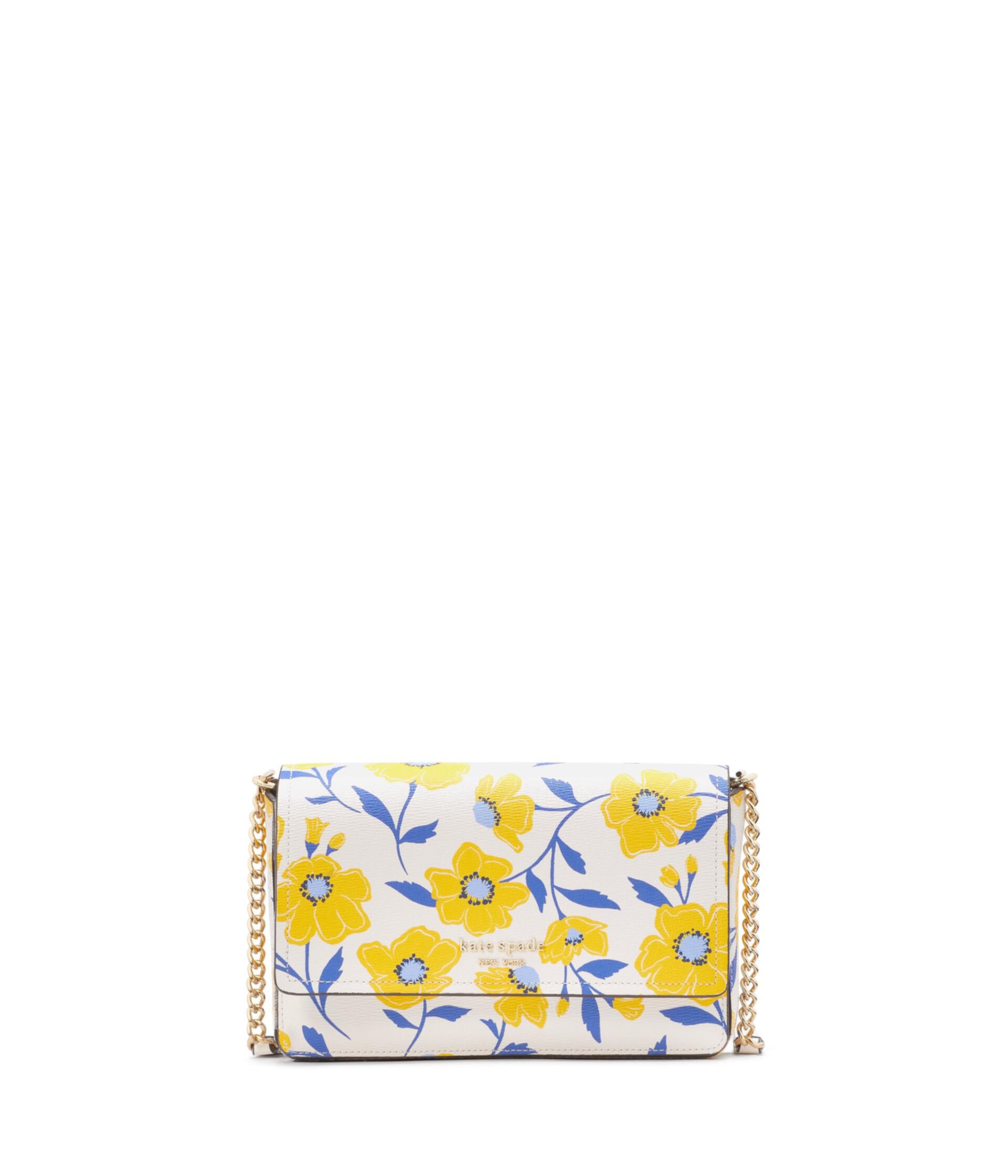 Клатч Kate Spade New York Morgan Sunshine Floral Printed PVC Kate Spade New York