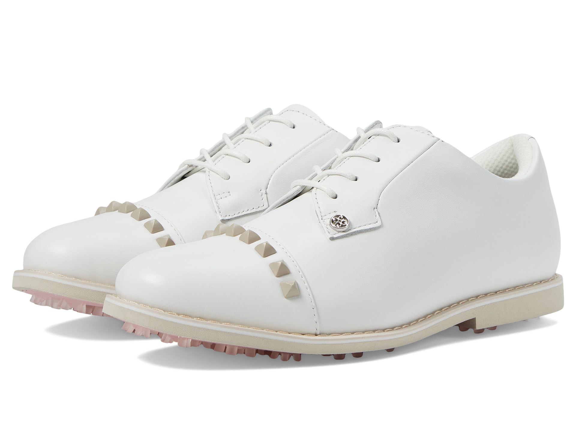 Женские туфли для гольфа Gallivanter из галечной кожи с заклепками и закрытым носком GFORE