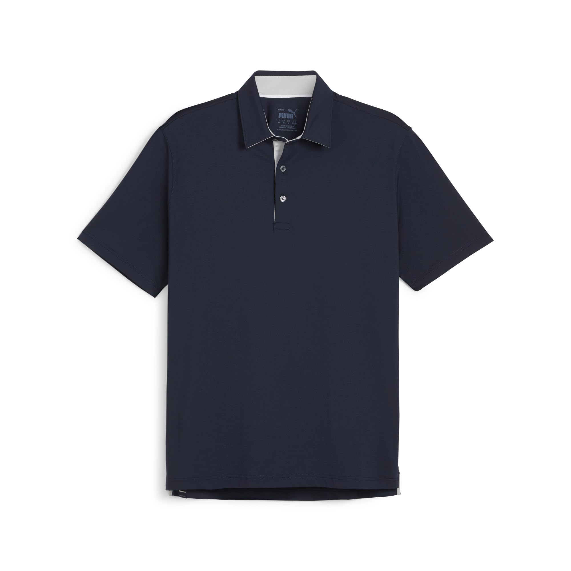 PUMA Golf Mattr Brigade Polo из влагоотводящего и дышащего материала, 92% переработанного полиэстера PUMA Golf