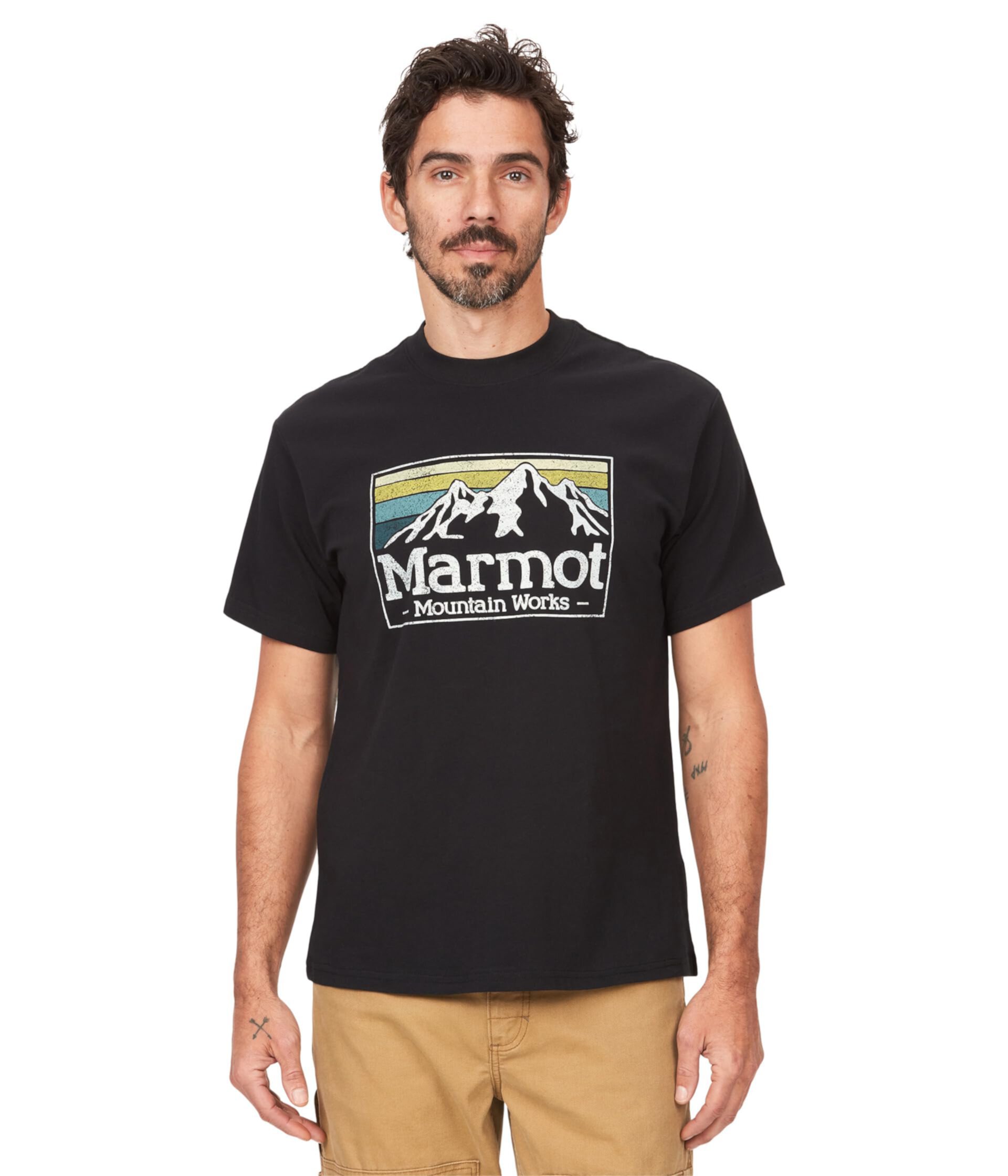 Мужская Футболка Marmot MMW Gradient Tee Short Sleeve Marmot