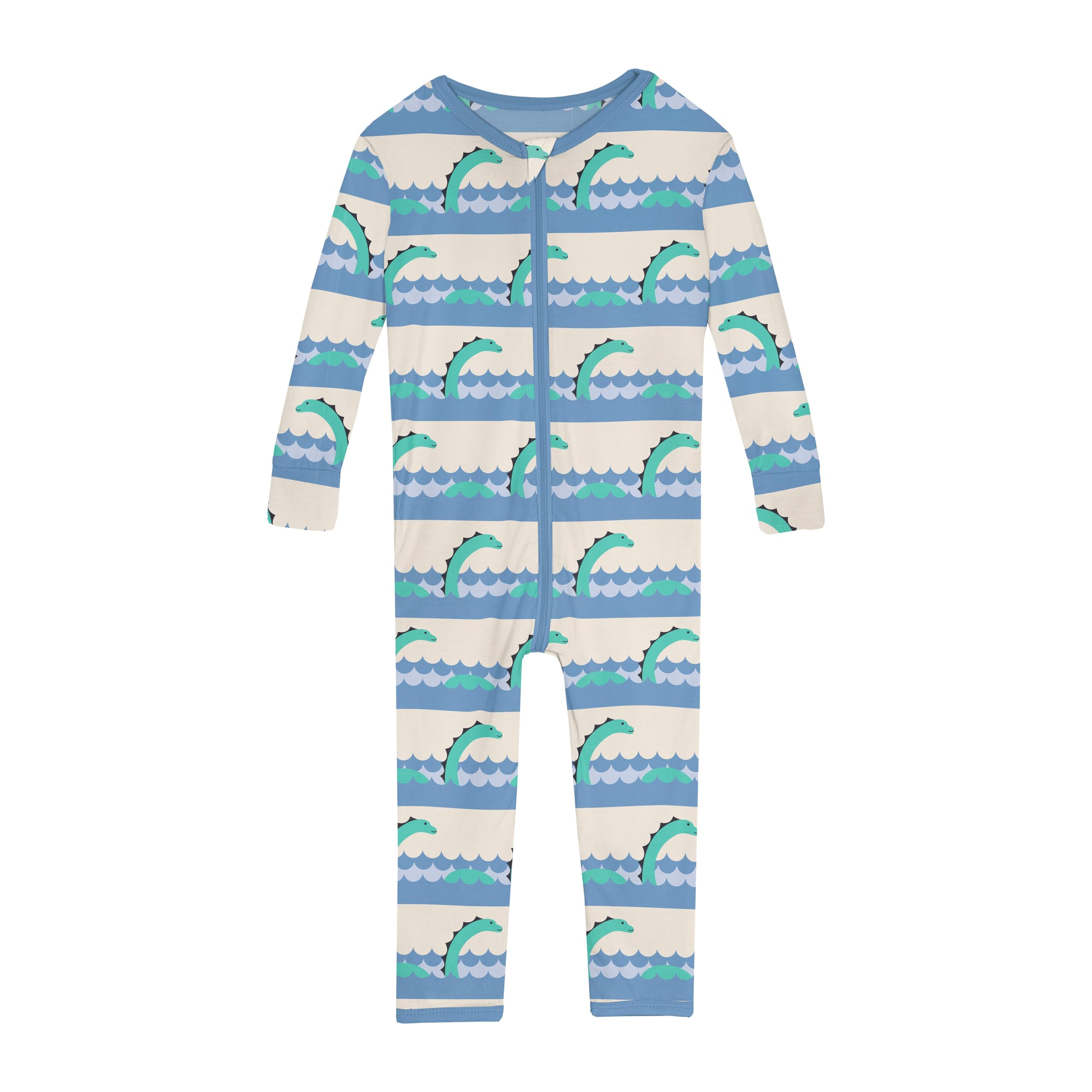 Детский Ромпер KicKee Pants Print Convertible Sleeper with Zipper KicKee Pants