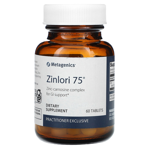 Зинлори 75, 60 таблеток Metagenics