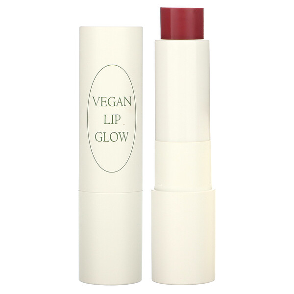 Vegan Lip Glow, оттенок 04 Soft Mauve, 0,13 унции (3,9 г) NACIFIC