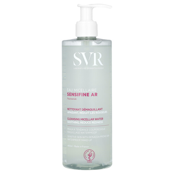 Sensifine AR, Очищающая мицеллярная вода, без отдушек, 13,5 жидких унций (400 мл) SVR
