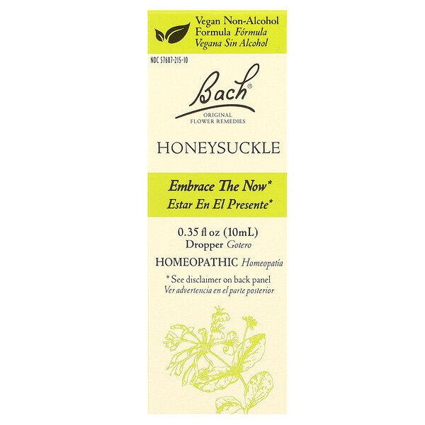 Original Flower Remedies, Honeysuckle , 0.35 fl oz (Жидкие унции) (10 ml) Bach